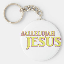 Hallelujah Jesús Llavero Personalizado