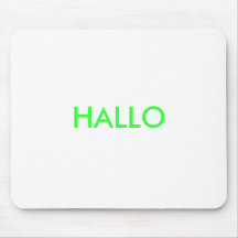 HALLO MAUSPAD