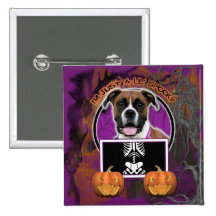 Halloween - apenas un Lil fantasmagórico - boxeado Pins