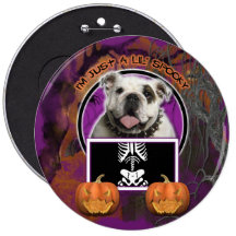 Halloween - apenas un Lil fantasmagórico - dogo Pins