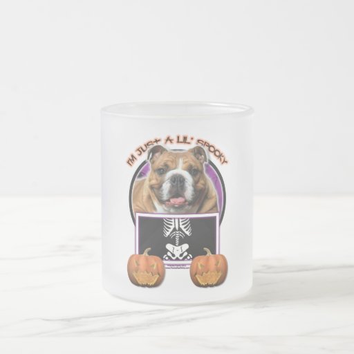 Halloween - apenas un Lil fantasmagórico - dogo Taza