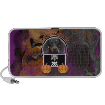 Halloween - apenas un Lil fantasmagórico - Doxie - Mini Altavoces