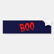 Halloween Boo Auto Aufkleber