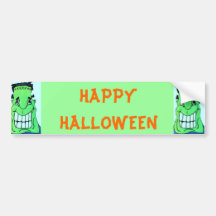 HALLOWEEN, bumpersticker DIVERTIDO de FRANKENSTIEN Etiqueta De Parachoque