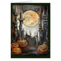 ** Halloween colosal ** Tarjeton