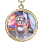 Halloween - dogo inglés - punto collares