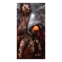 Halloween - el jinete sin cabeza tarjetas con fotos personalizadas