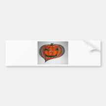 Halloween Etiqueta De Parachoque