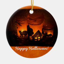 Halloween mira al trasluz 1 ornamento ornatos