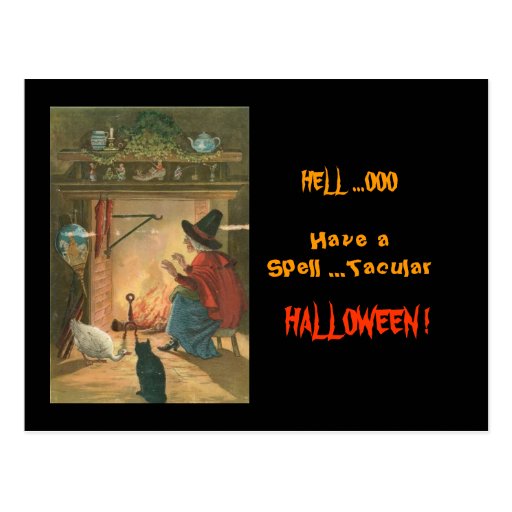 Halloween_Postcard2 Tarjeta Postal