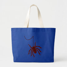 Halloween Spinne spider Einkaufstasche