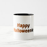Halloweenie feliz taza de café