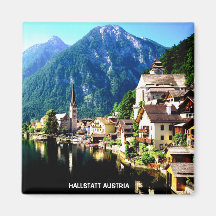 HALLSTATT AUSTRIA IMÁN PARA FRIGORIFICO