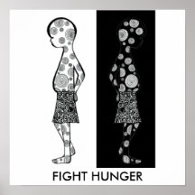 HAMBRE DE LA LUCHA POSTERS