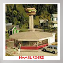 HAMBURGUESAS POSTER