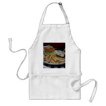 Hamburguesas y fritadas delantales
