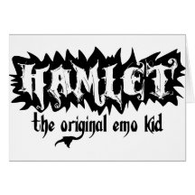 Hamlet - el niño original de Emo Felicitacion