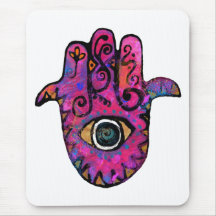 ** HAMSA ROSADOS ** TAPETE DE RATÓN