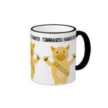 Hámster del comando taza