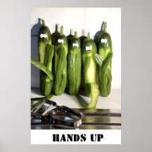 Hands up poster