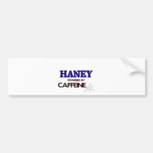 Haney accionó por el cafeína pegatina de parachoque
