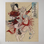 Hangakujo, samurai de sexo femenino circa 1885 posters