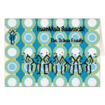 ¡hanukkahcard, Jánuca Sameach! , la familia de Coh Felicitaciones