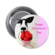 Happy Valentine's Day Ⅱ 缶バッジピンバック