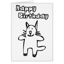 HappyBirthdayKat Tarjetón