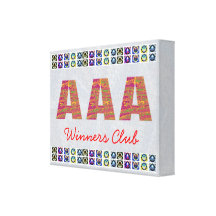 HappyHolidays - club del ganador del AAA (cambie s Lienzo Envuelto Para Galerías