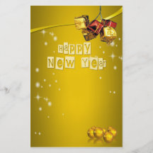 happynewyear tarjeta publicitaria