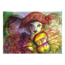HARLEQUIN/mascarada/carnaval venecianos Anuncios Personalizados