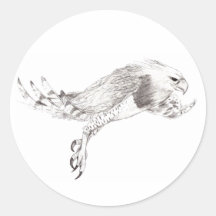 Harpy de Eagle Pegatinas