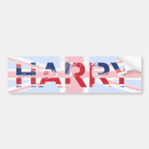 Harry Etiqueta De Parachoque
