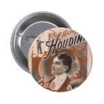Harry Houdini, "rey teatro del vintage de las tarj Pins