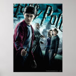 Harry Potter con Dumbledore Ron y Hermione 1 Impresiones
