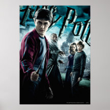 Harry Potter con Dumbledore Ron y Hermione 1 Impresiones