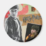 Harry Potter entonces y ahora Imán Para Frigorífico