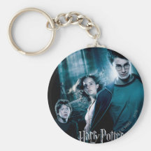 Harry Potter Ron Hermione en bosque Llaveros