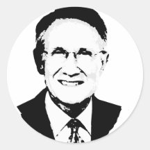 Harry Reid Pegatina Redonda