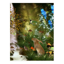 Hase Postkarte
