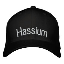 Hassium Gorra De Beisbol
