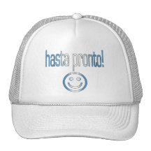 ¡Hasta aprisa! Colores de la bandera de Guatemala Gorro De Camionero