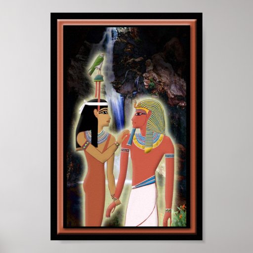 Hathor y Horemheb Posters