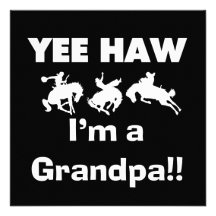 Haw de Yee soy camisetas y regalos de un abuelo Invitación Personalizada