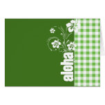 Hawaiana; A cuadros verde; Guinga Felicitación
