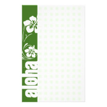 Hawaiana; A cuadros verde; Guinga Papeleria De Diseño