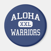 Hawaiana - guerreros - High School secundaria - ha Imanes De Nevera