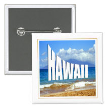 Hawaiana Mahalo de las islas de Hawaii Pin
