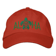 Hawaiana Seaturtle Gorra De Béisbol